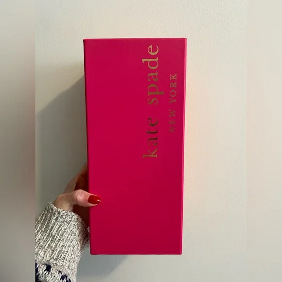 Kate Spade Cat Slippers in Black Satin - Picture 8 of 14